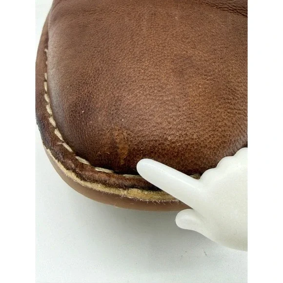 Vito Rossi Mens Brown Leather Chukka Boots Lace Up Casual Fashion Shoes - Picture 9 of 10